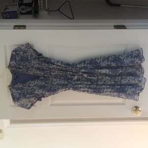 Blue Flowered Flowy sundress